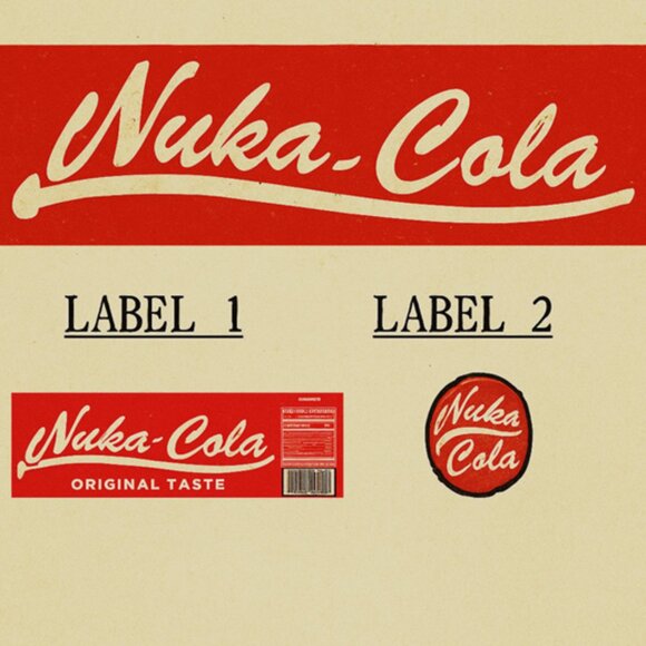 Fallout 4 Nuka Cola Bottle Keychain - 3.5inch Gaming Keychain - Picture 12 of 12